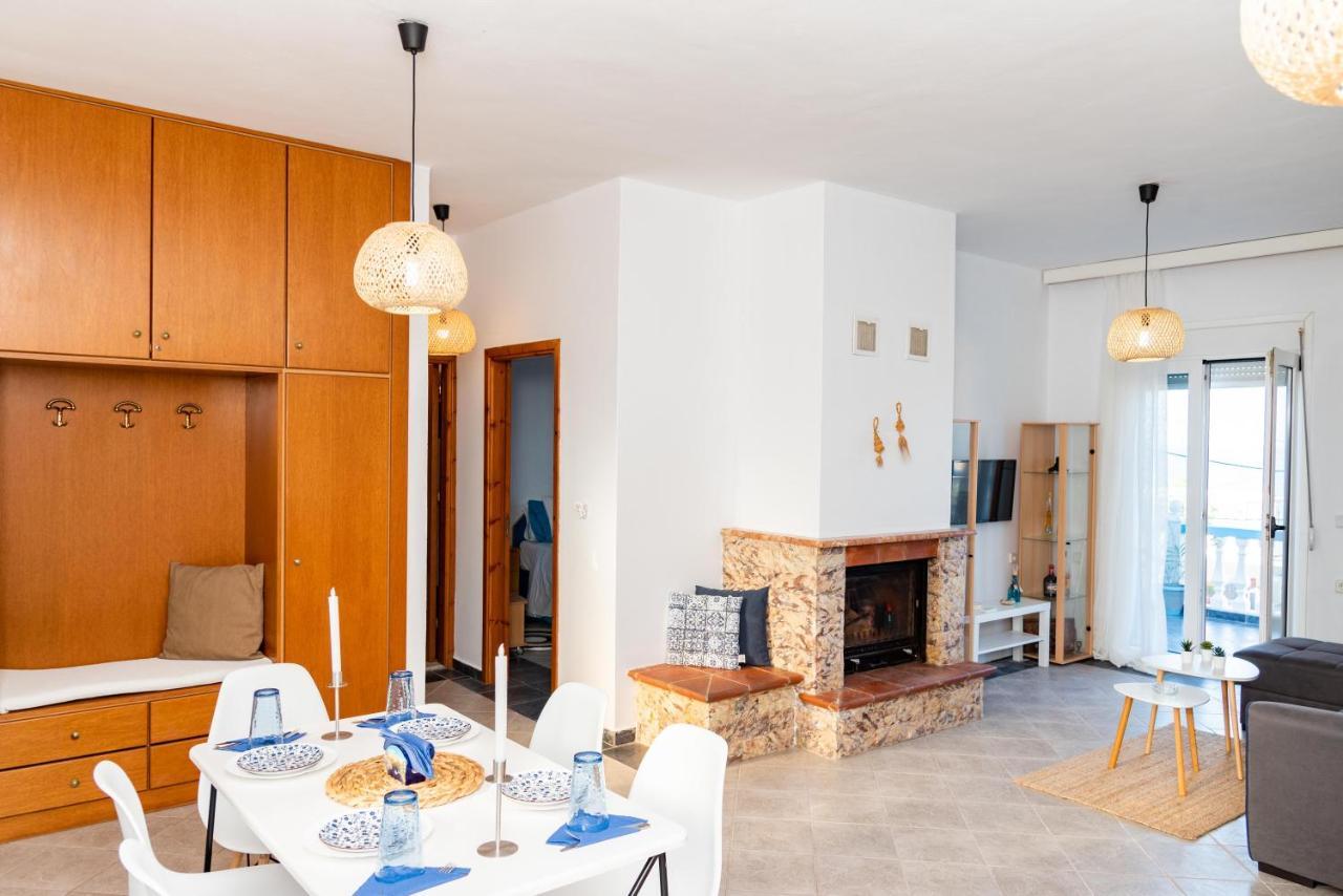 Dimitras Luxus House Apartment Archangelos  Bagian luar foto